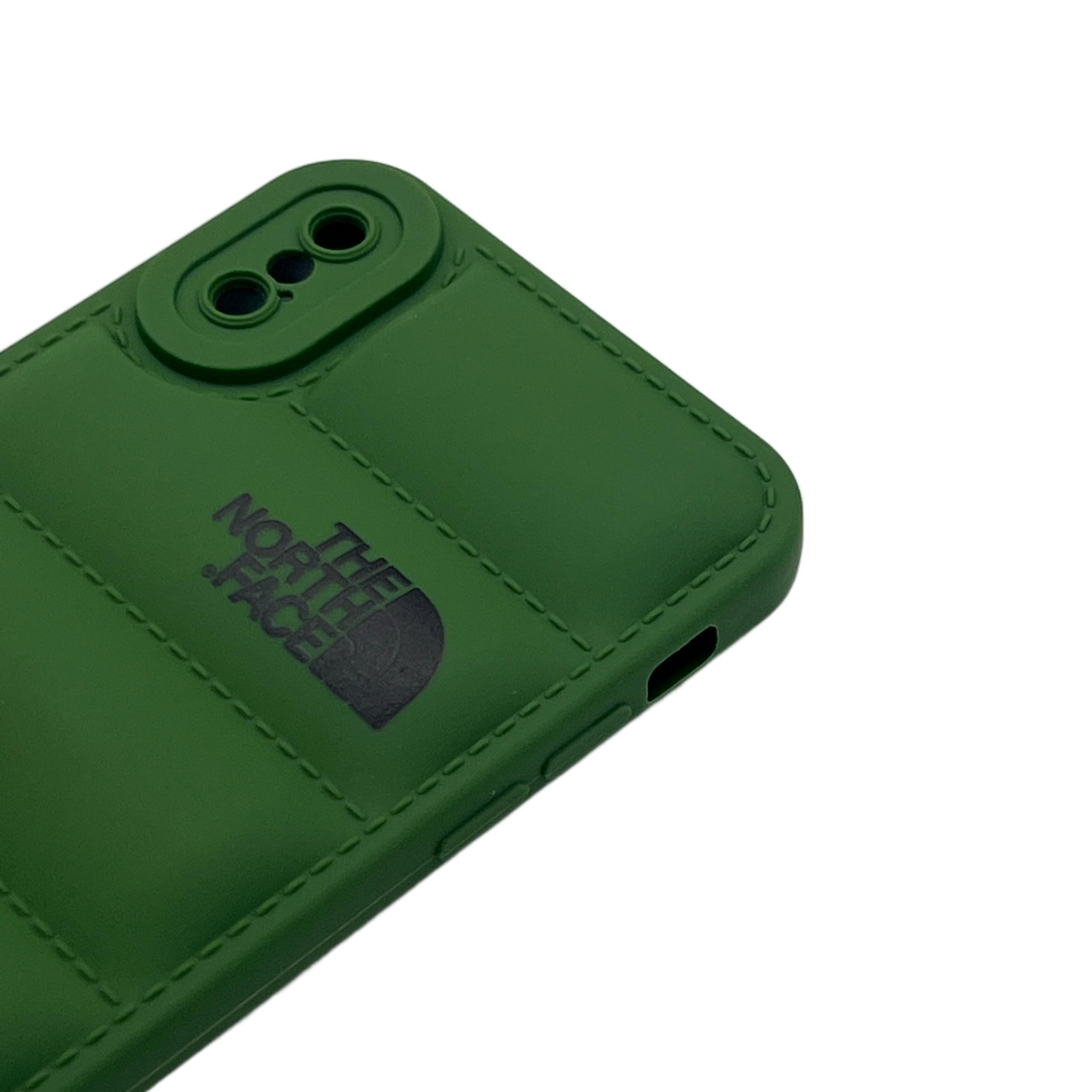 The North Face Puffer Case for Apple iPhone X/Xs (Green) : Amazon